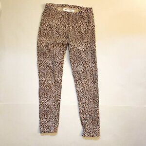 Hanna Andersson Leopard Print Leggings, Size 10